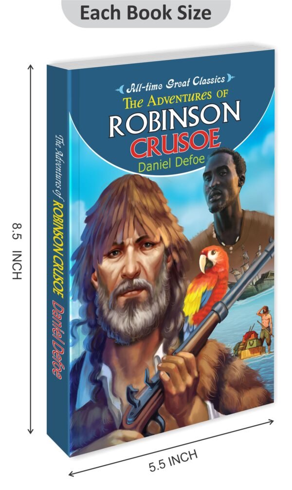 The Adventures of Robinson Crusoe | All-Time Great Classic | Novels - Image 2