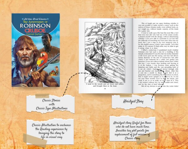 The Adventures of Robinson Crusoe | All-Time Great Classic | Novels - Image 4