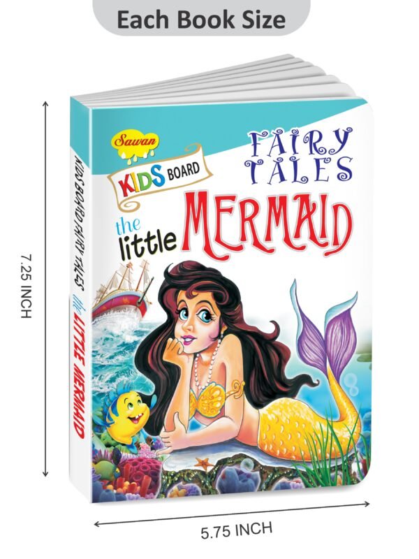 The Little Mermaid | Kids Board Fairy Tales | Book for Kids - Image 2