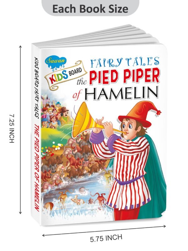 The Pied Piper of Hamelin | Kids Board Fairy Tales | Book for Kids - Image 2