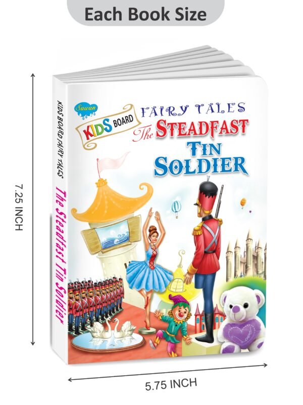 The Steadfast Tin Soldier | Kids Board Fairy Tales | Book for Kids - Image 2