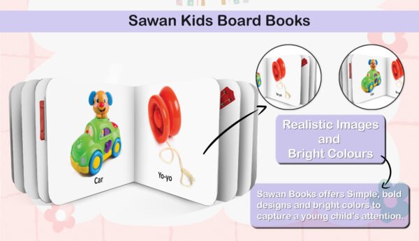 Toys | Kids Board Book | Early Learning Picture Book - Image 7