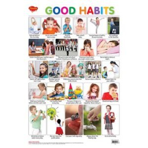 Good Habits Hard laminated Educational Chart