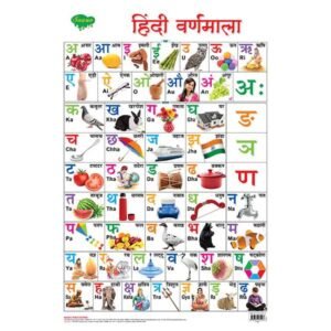 Hindi Varnamala Hard laminated Educational Chart