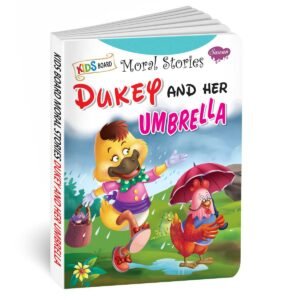 Rainy Days Dukey and her Umbrella