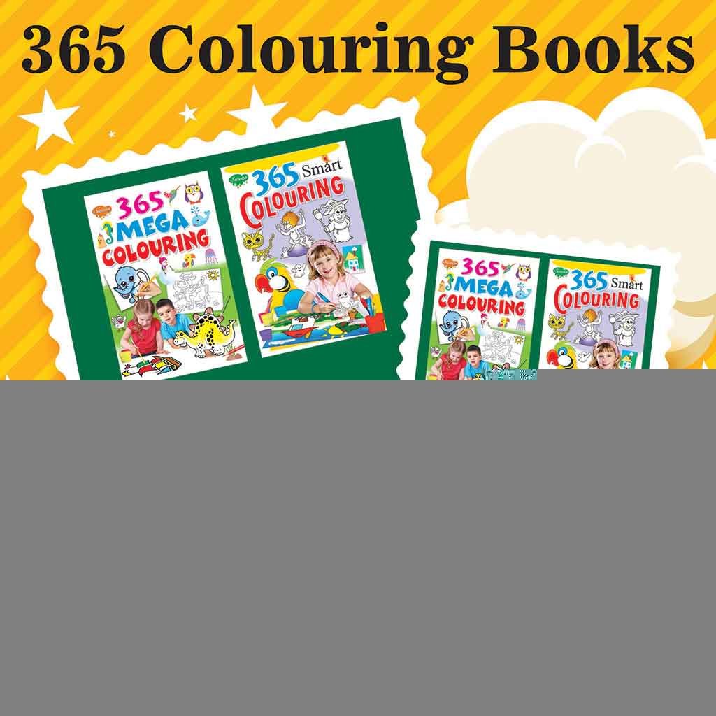 Buy an Arresting Collection of Colouring Books For Kids Sawan Books