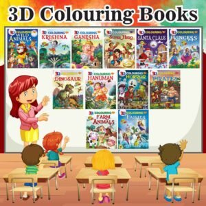 3D Colouring Books