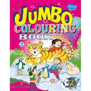Jumbo Colouring Book-2 978-81-310-0300-8
