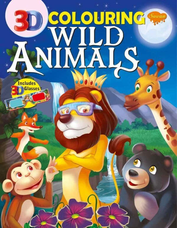 3D Colouring : Wild Animals