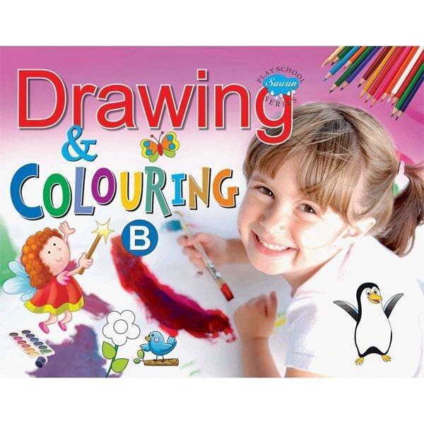 Drawing & Colouring A - Sawan Books-saigonsouth.com.vn