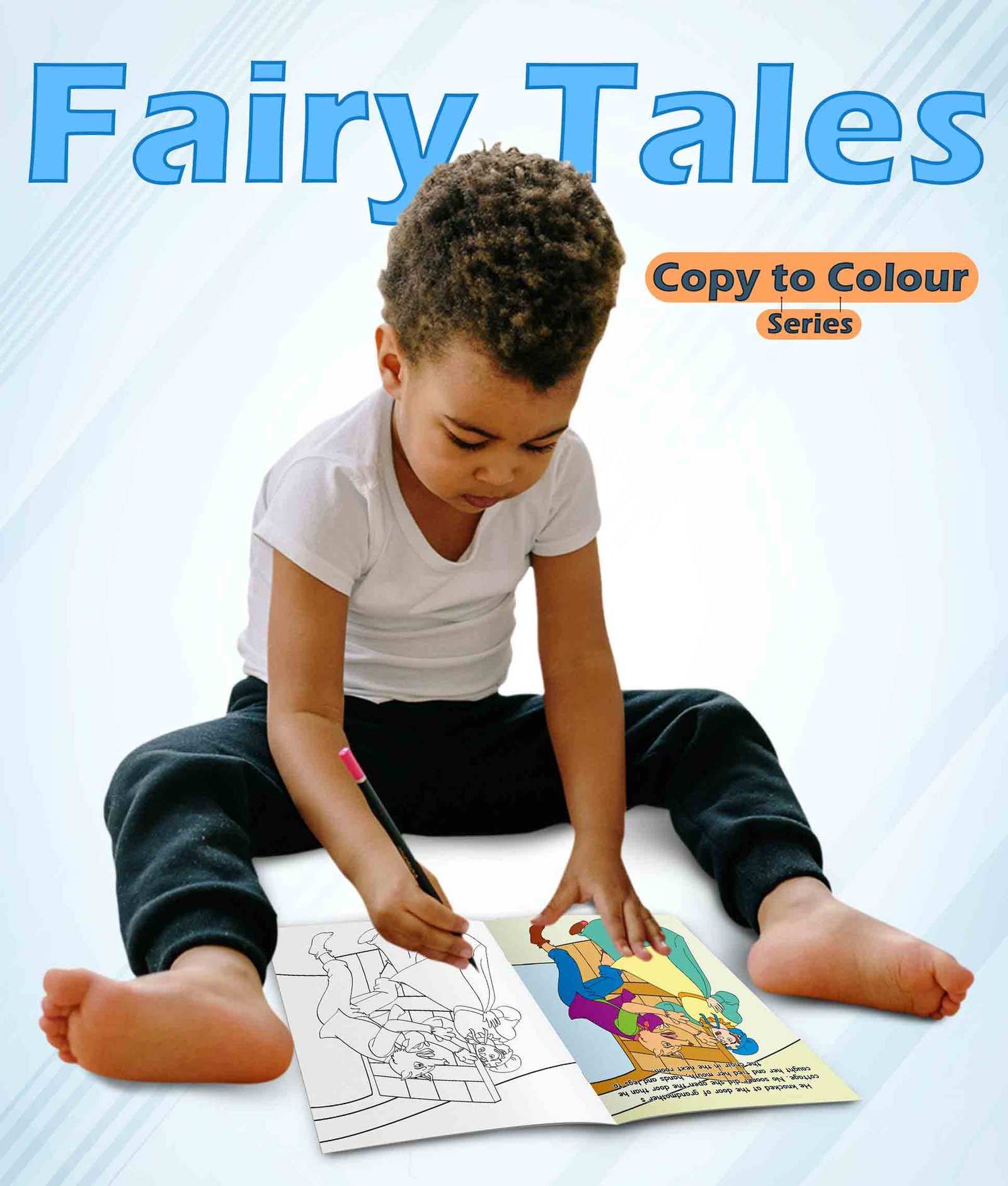 Fairy Tales Copy to Colour: Little Red Riding Hood - Image 7