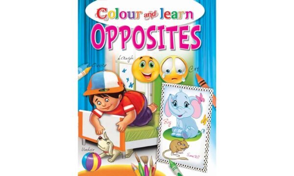 Colour and Learn Opposites