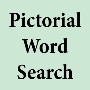 Pictorial Word Search