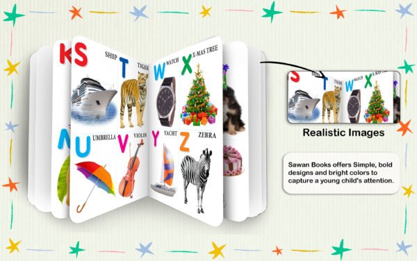 Alphabet and Numbers | 2 in 1 Lovely Board Book - Image 5