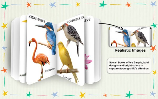 Birds & Flowers | 2 in 1 My Lovely Board Book - Image 6