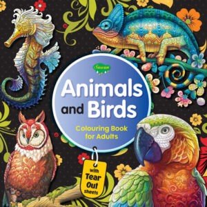 Big Animals-and-brids-colouring-book
