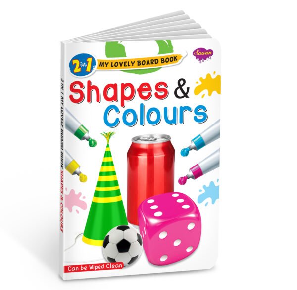 Early education book Shapes and Colours