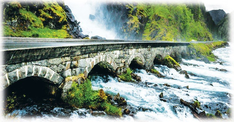 Bridge-over-Latefossen-Waterfalls