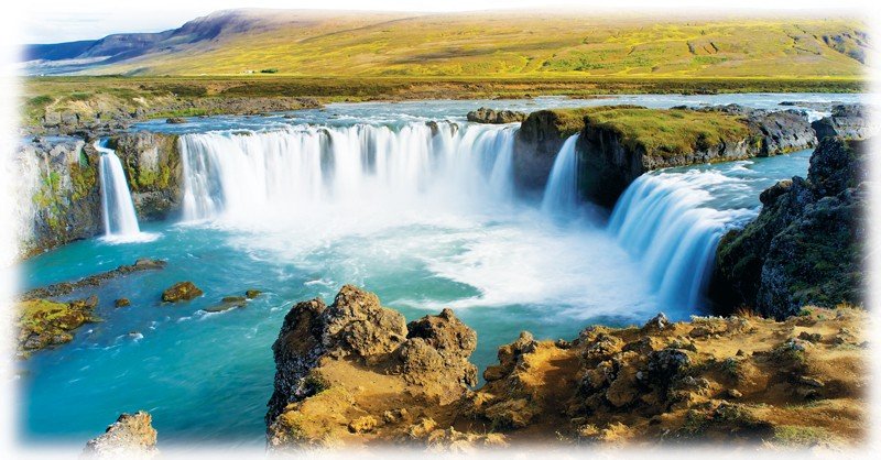 Godafoss-Waterfall
