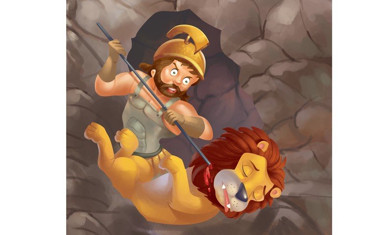 Hercules-and-the-Nemean-Lion