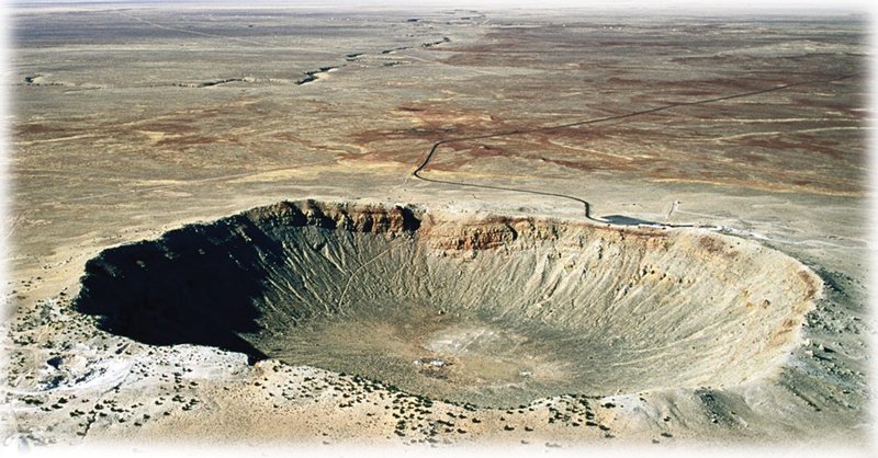 Meteorite-Crater