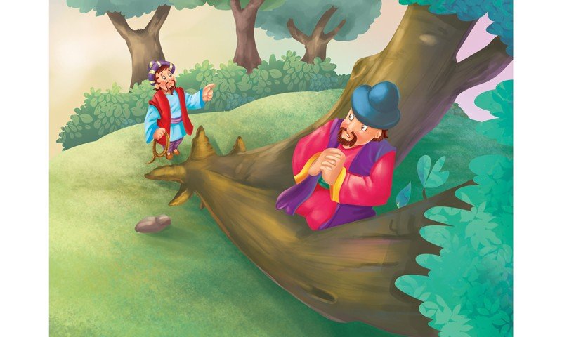 Mulla-and-the-Man-on-the-Tree
