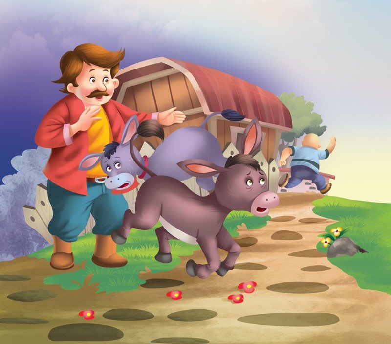 The-Donkeys-and-the-Farmer