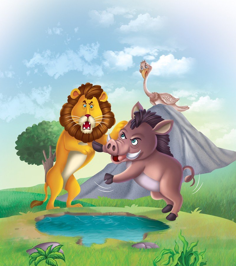 The-Lion-and-the-Boar