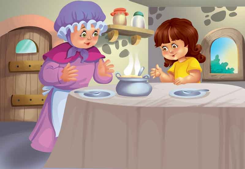 The Magic Porridge Pot - Sawan Books