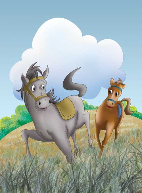 The Race between Two Horses