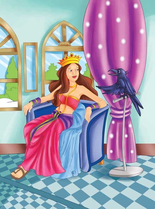 The Kind Princess and the Crow