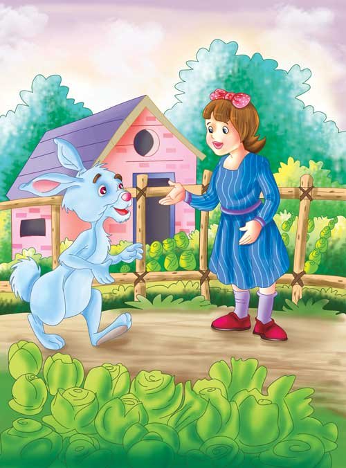 The Crafty Rabbit and the Kind Girl