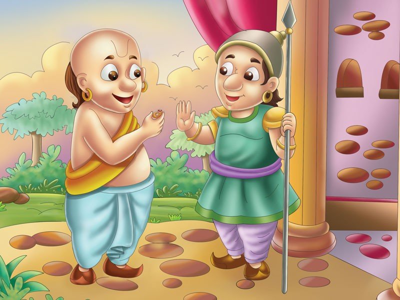 Tenali’s Meeting with the King