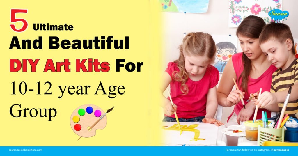 DIY Art Kits For Kids Age 10-12🎨😍 - Sawan Books😊