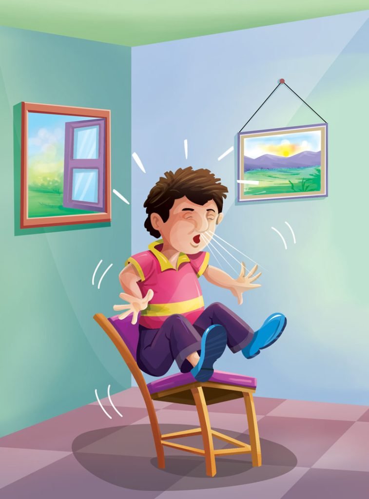 What makes us sneeze sawan books