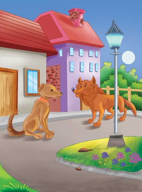 The Wolf and the Dog