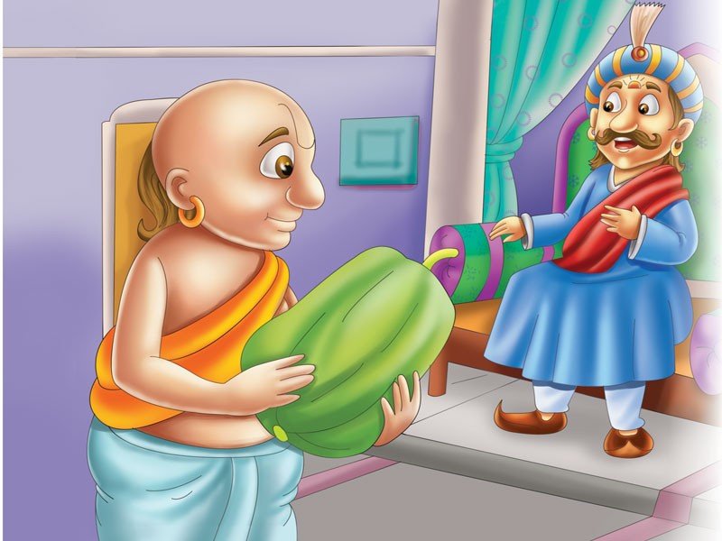 Tenali-and-the-Papaya