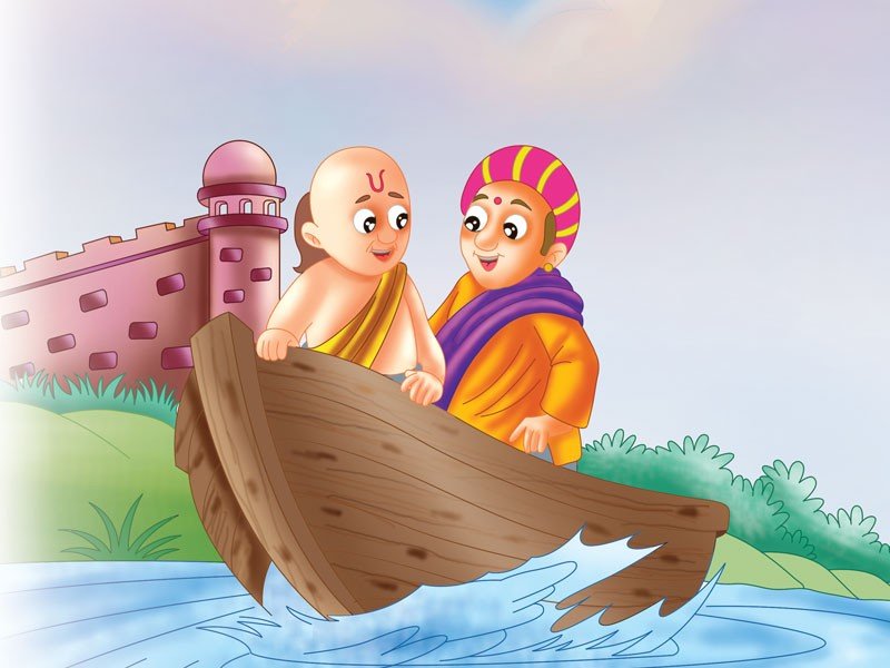 Tenali-and-the-Scholar