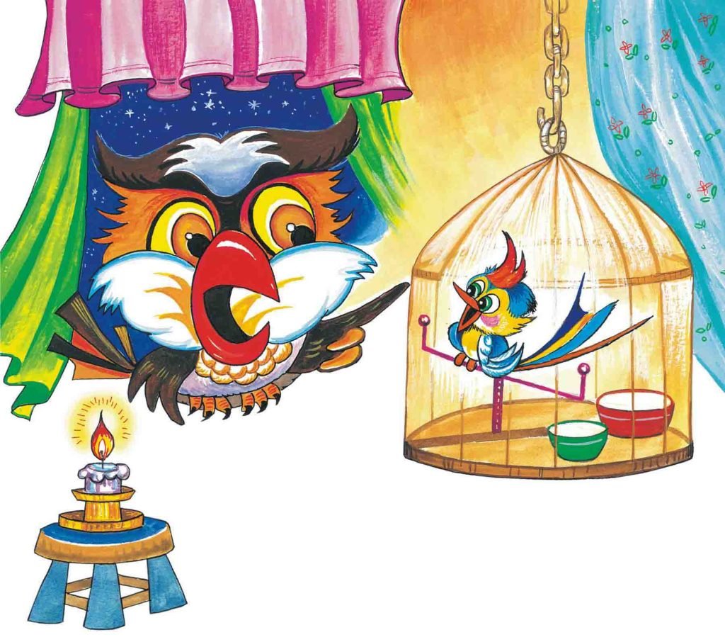 A NIGHTINGALE IN A CAGE