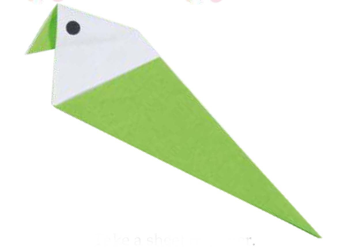 Tagak Paper BIRD (Origami Paper Folding) - Sawan Books