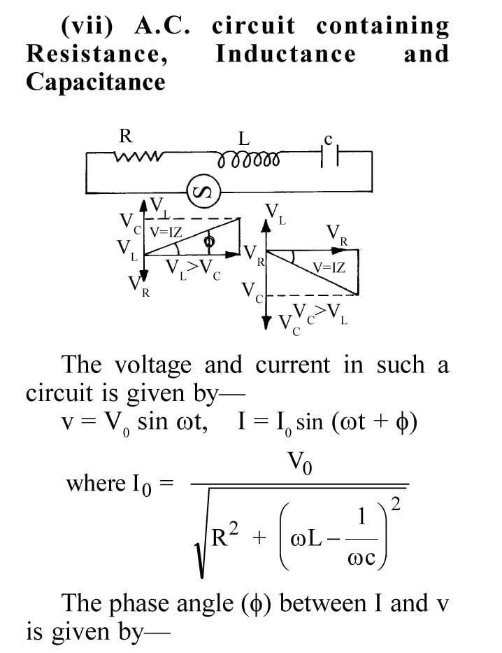 ALTERNATING CURRENT CIRCUITS - Sawan Books
