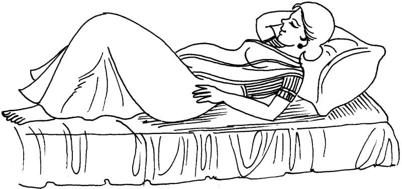 pregnant lady rest