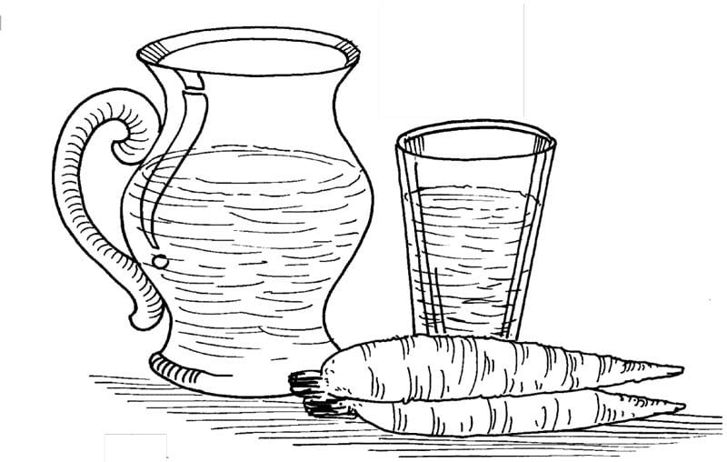 jug water vegetable