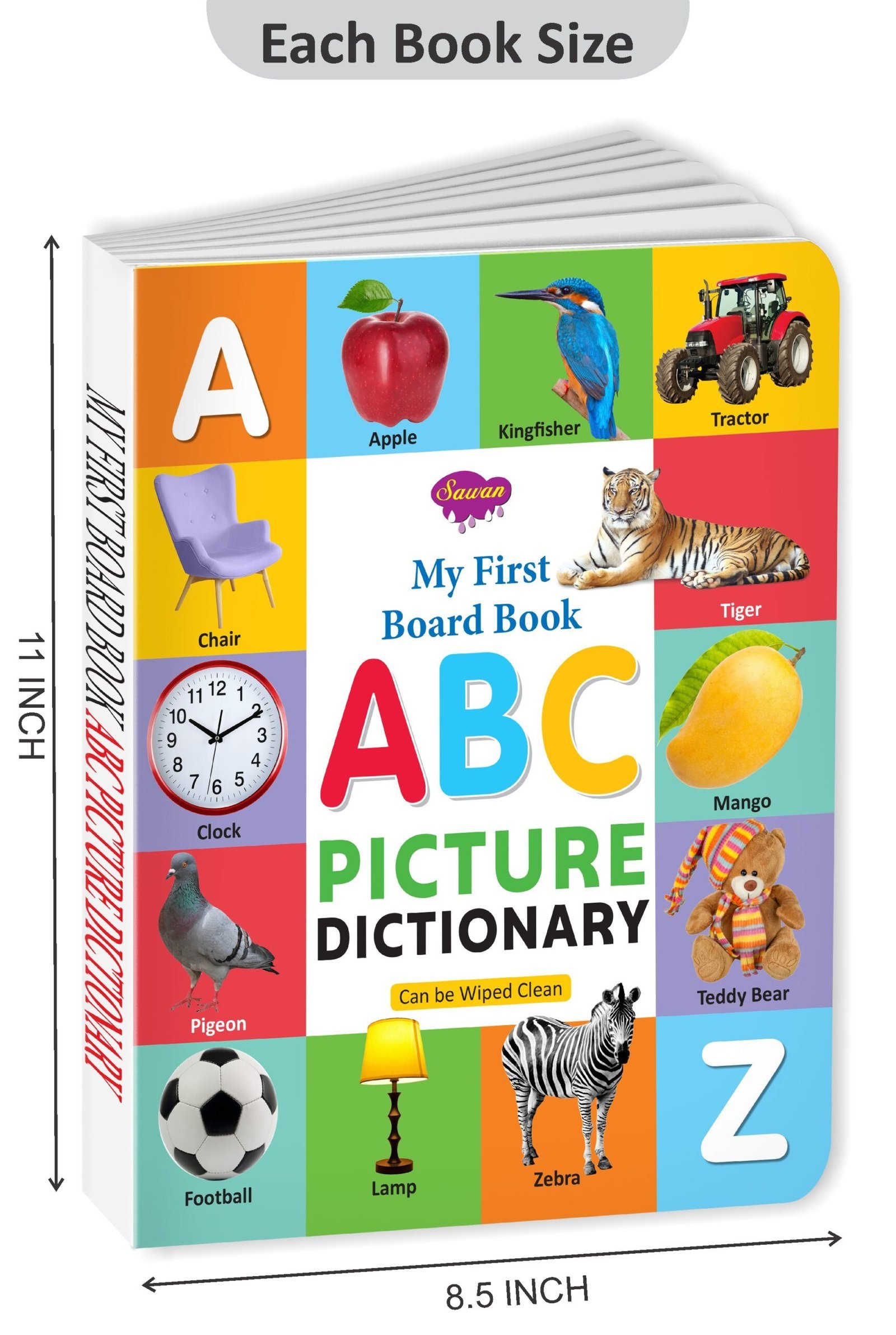 ABC Picture Dictionary | My First Board Book | Early Learning