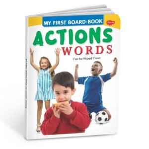 Action Words | My First Board-Book | Early Learning Picture Book