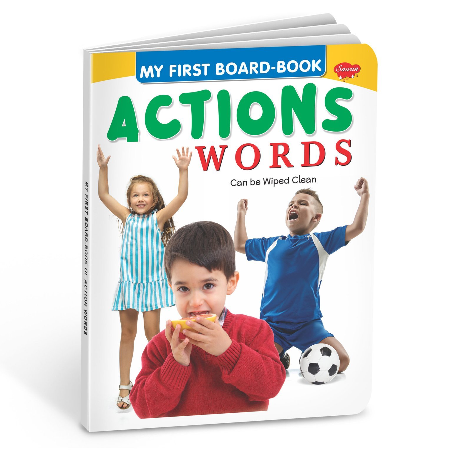 Action Words | My First Board-Book | Early Learning Picture Book
