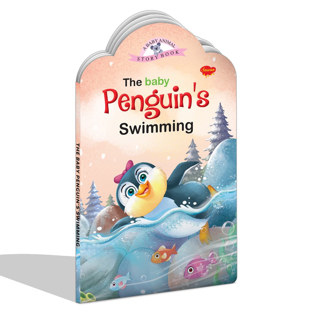 The-baby-Penguin's-Swimming