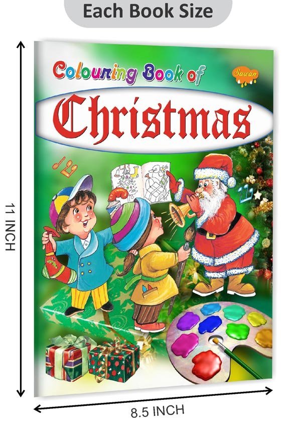 Colouring Book of Christmas | Colouring Books For Children | Kids Colouring Book - Image 2