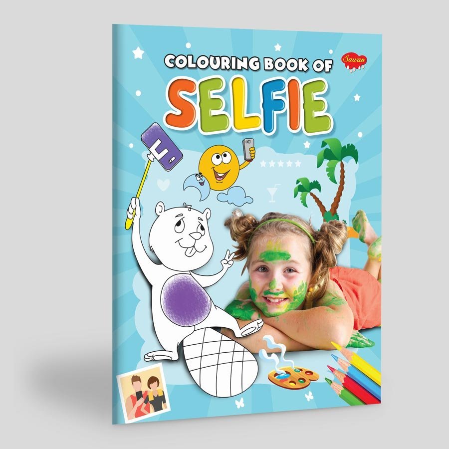 Colouring Book of Selfie | Colouring Books For Children | Kids Colouring Book