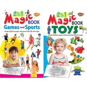 2 in 1 Magic Book Games and Sports-Toys